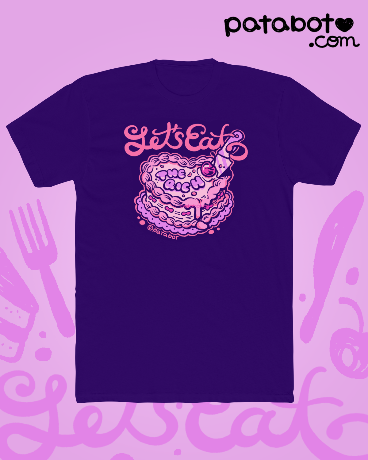 T-shirt - Let Them Eat Cake...And the Rich!