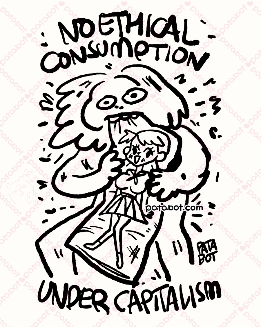 T-shirt - No Ethical Consumption Desu