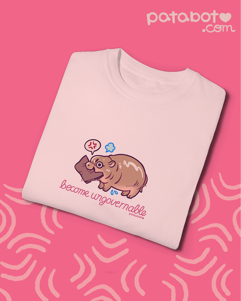 T-shirt- Ungovernable MooDeng