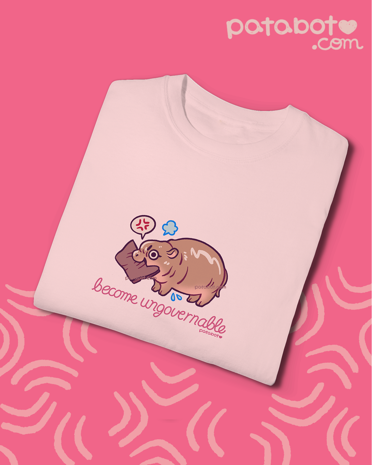 T-shirt- Ungovernable MooDeng