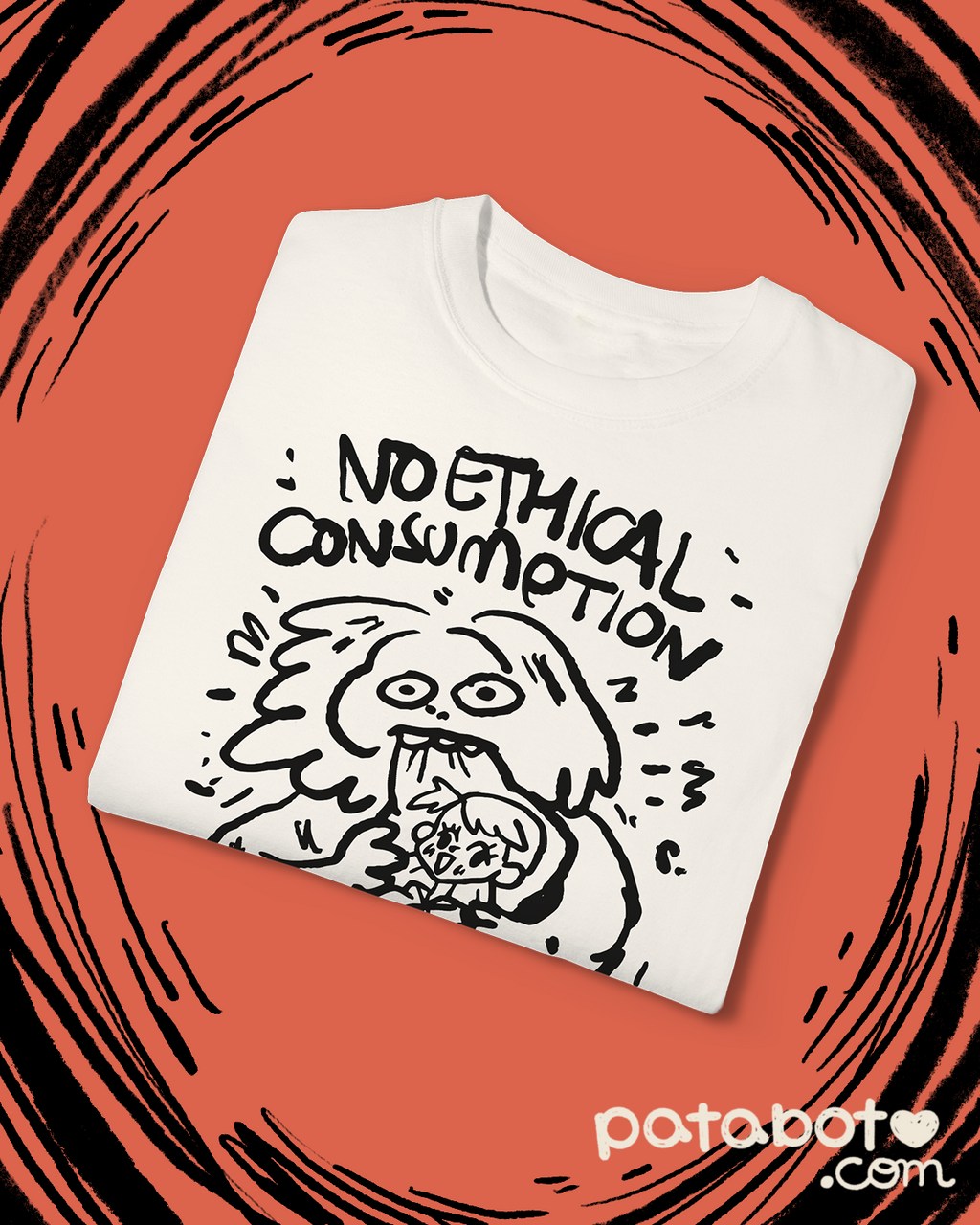 T-shirt - No Ethical Consumption Desu
