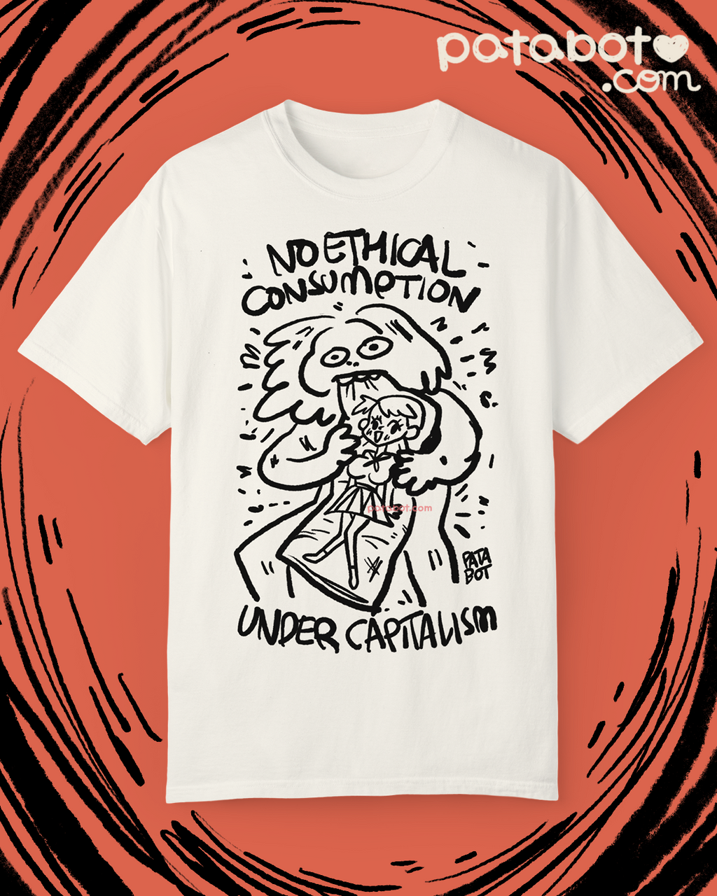 T-shirt - No Ethical Consumption Desu