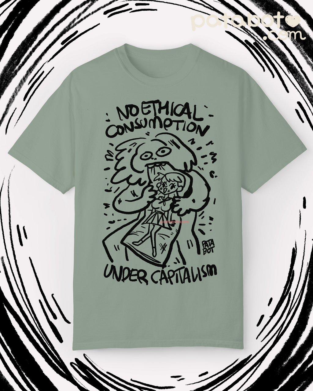 T-shirt - No Ethical Consumption Desu