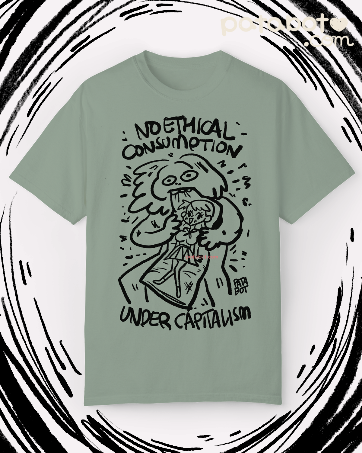 T-shirt - No Ethical Consumption Desu