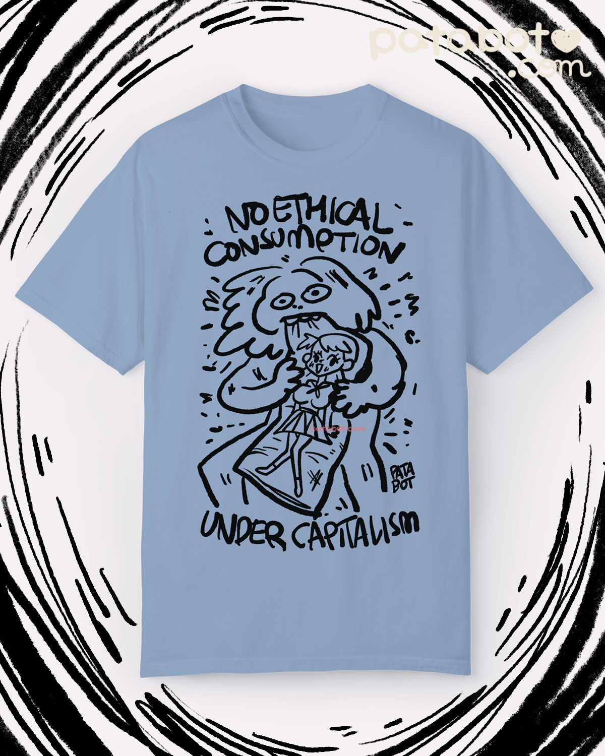 T-shirt - No Ethical Consumption Desu