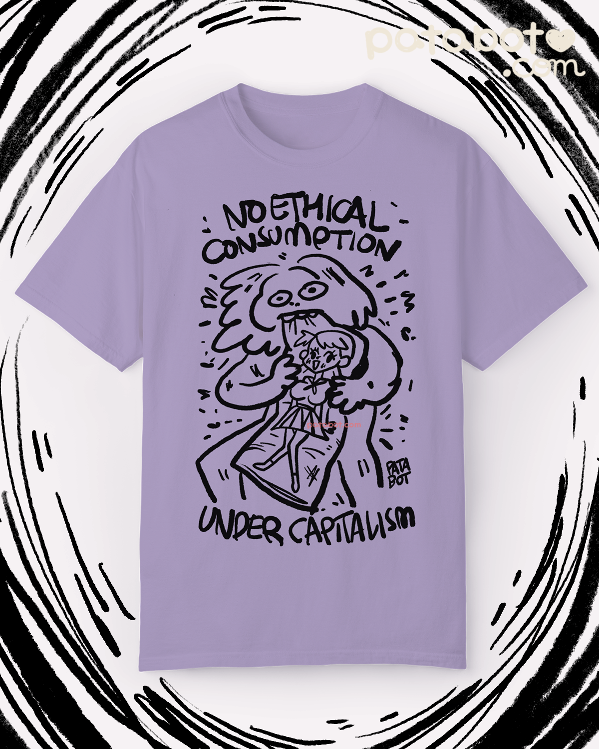 T-shirt - No Ethical Consumption Desu