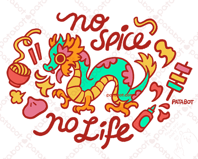 T-shirt- No Spice No Life