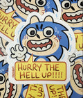 Sticker - Sonic Hurry