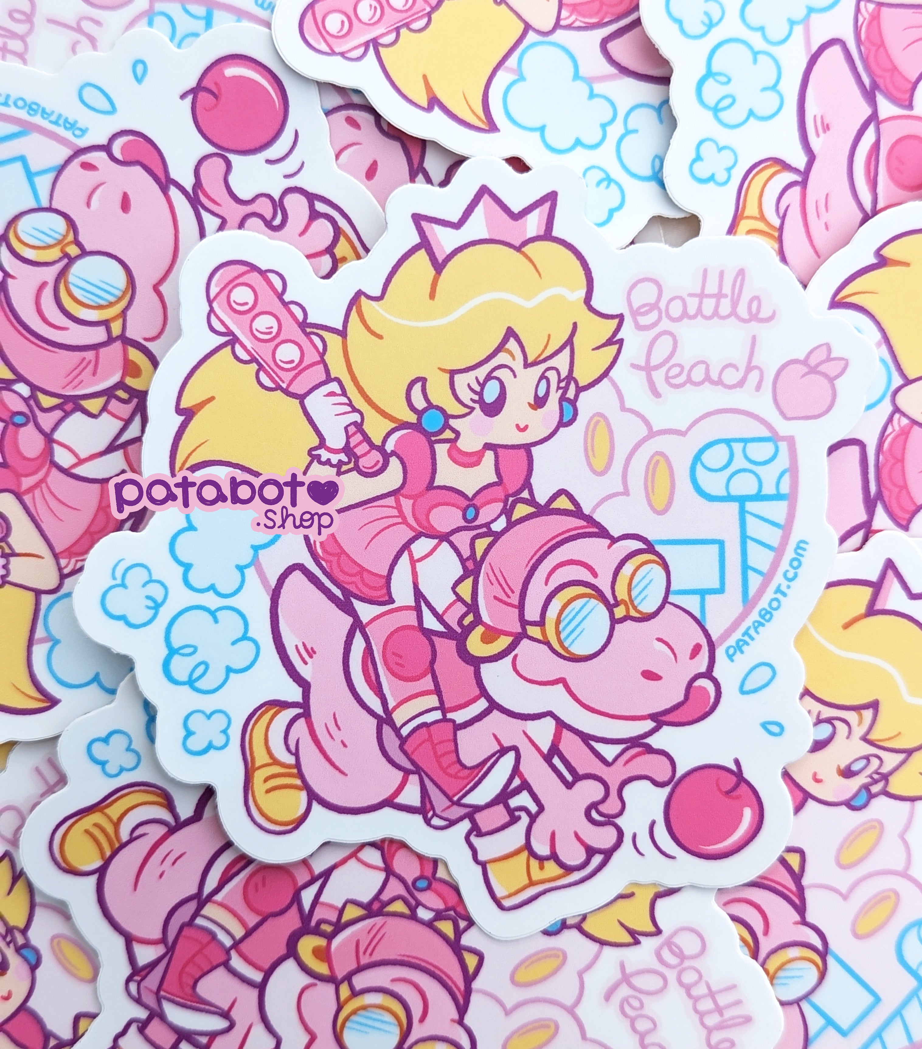 Sticker - Battle Peach