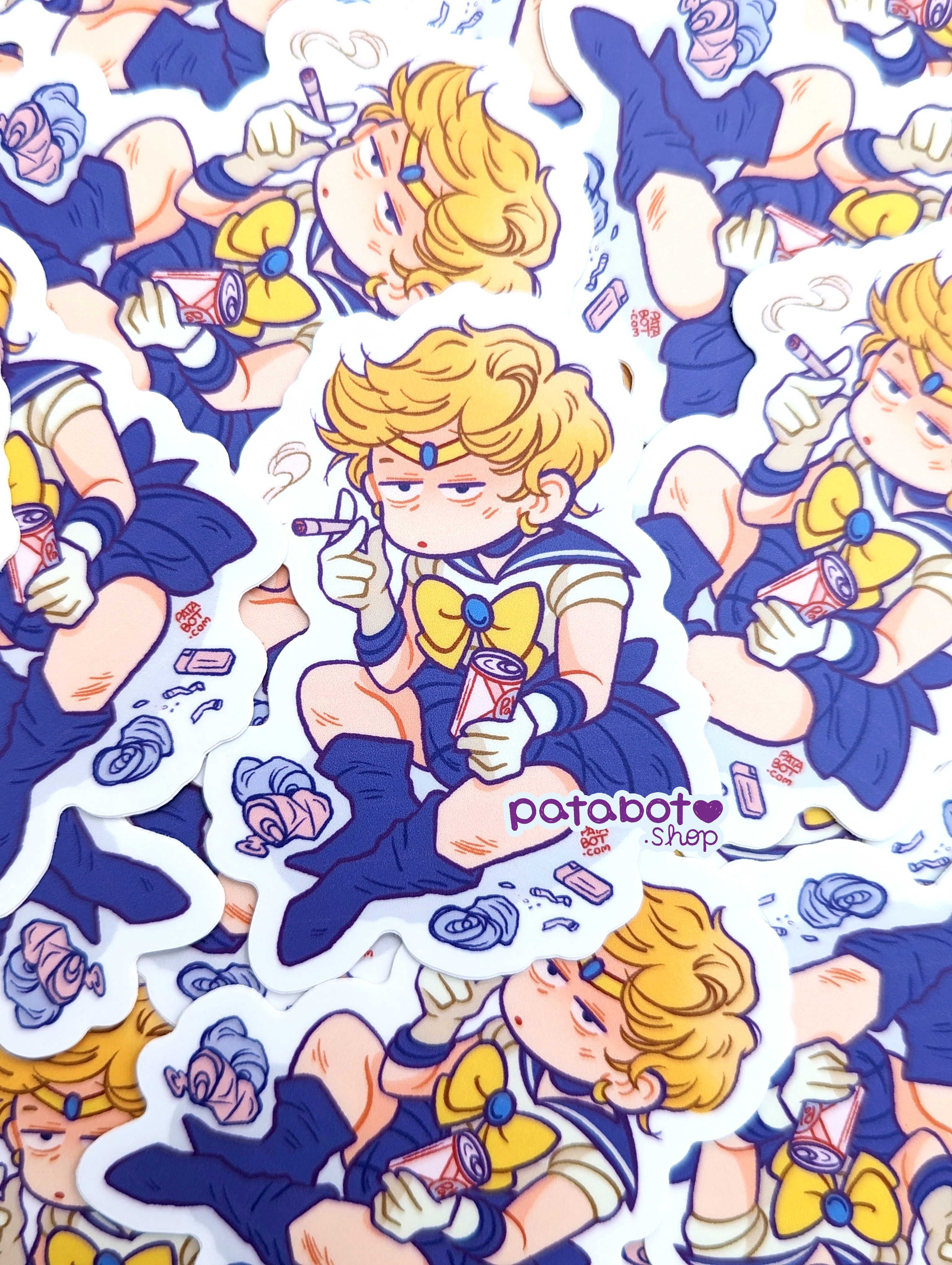 Sticker - Smoking Sailor Uranus