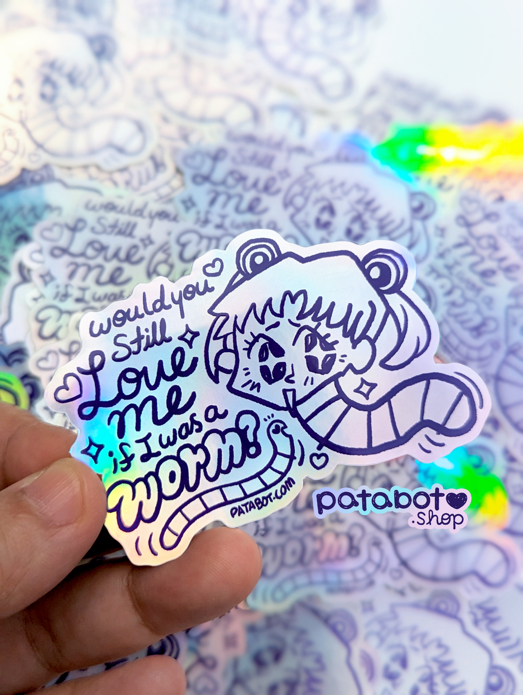 Sticker - Sailor Worm Love