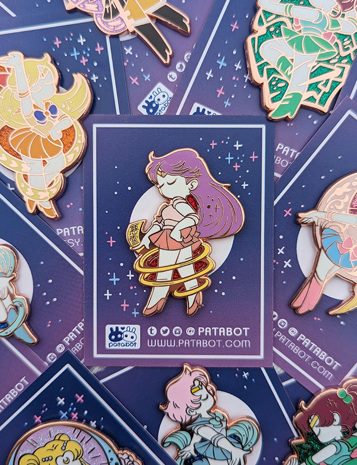 Glitter Pin - Mars Henshin