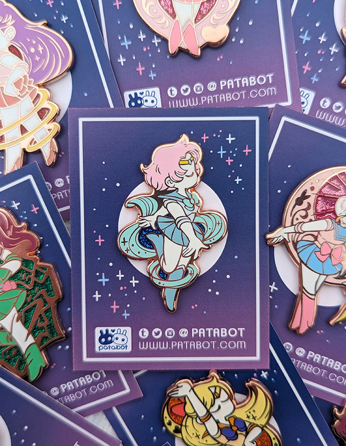 Glitter Pin - Mercury