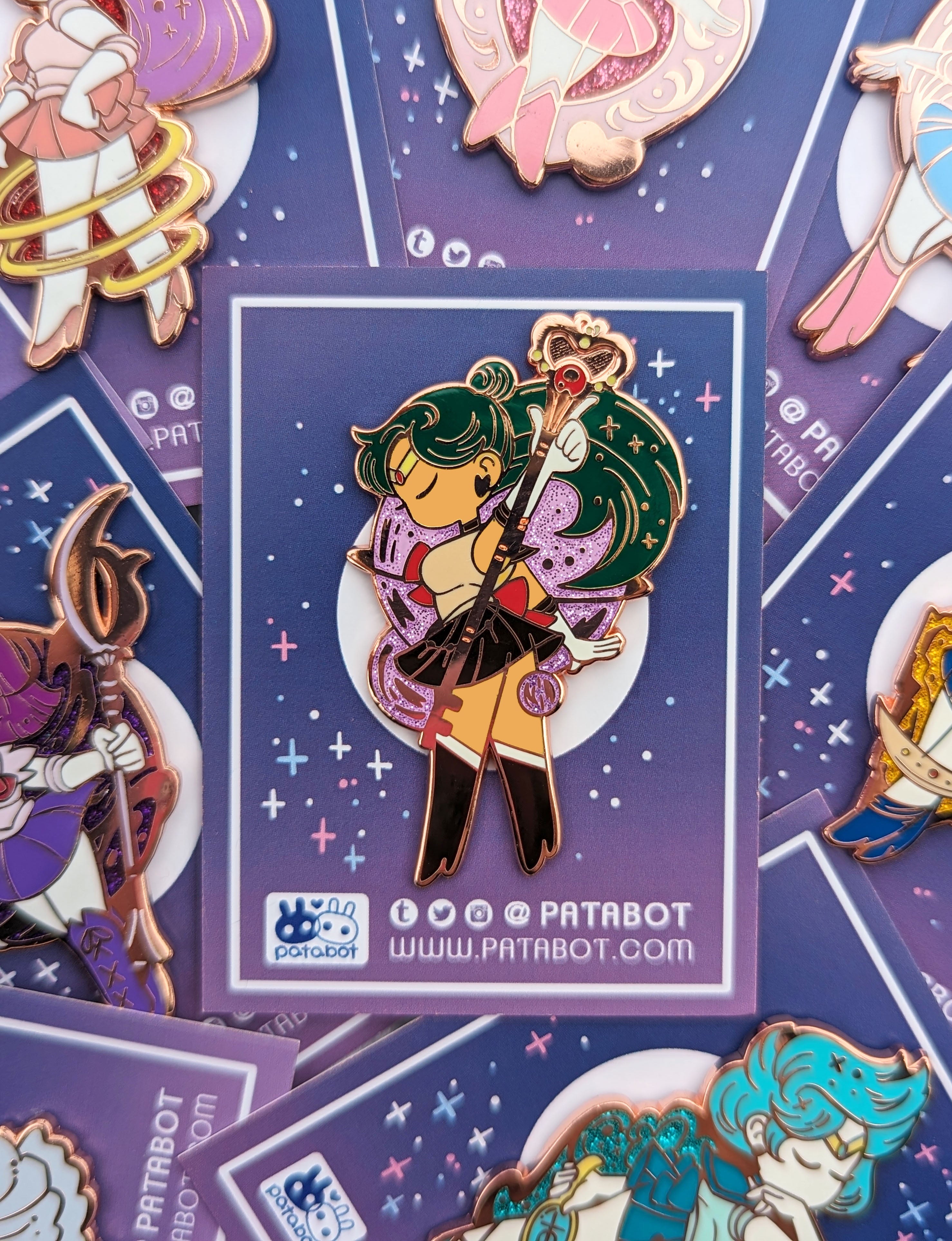 Glitter Pin - Pluto Henshin