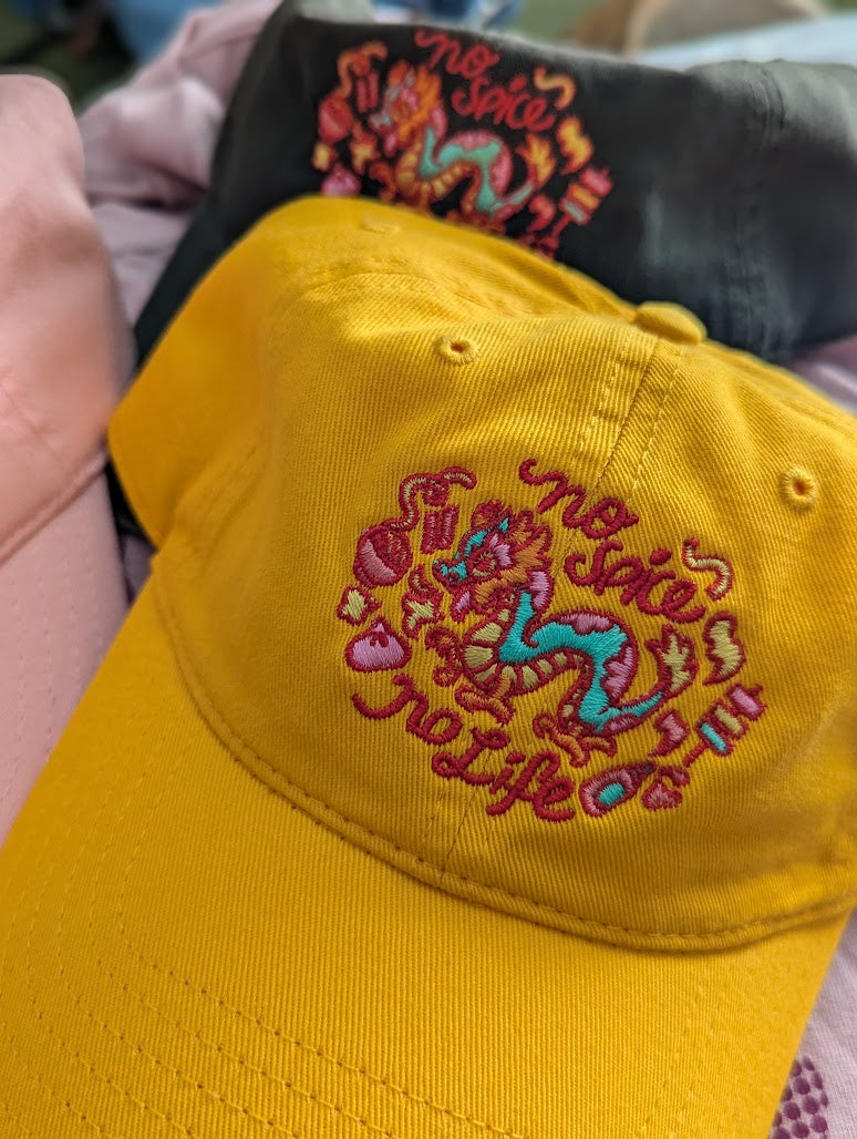 Embroidered Cap - No Spice No Life