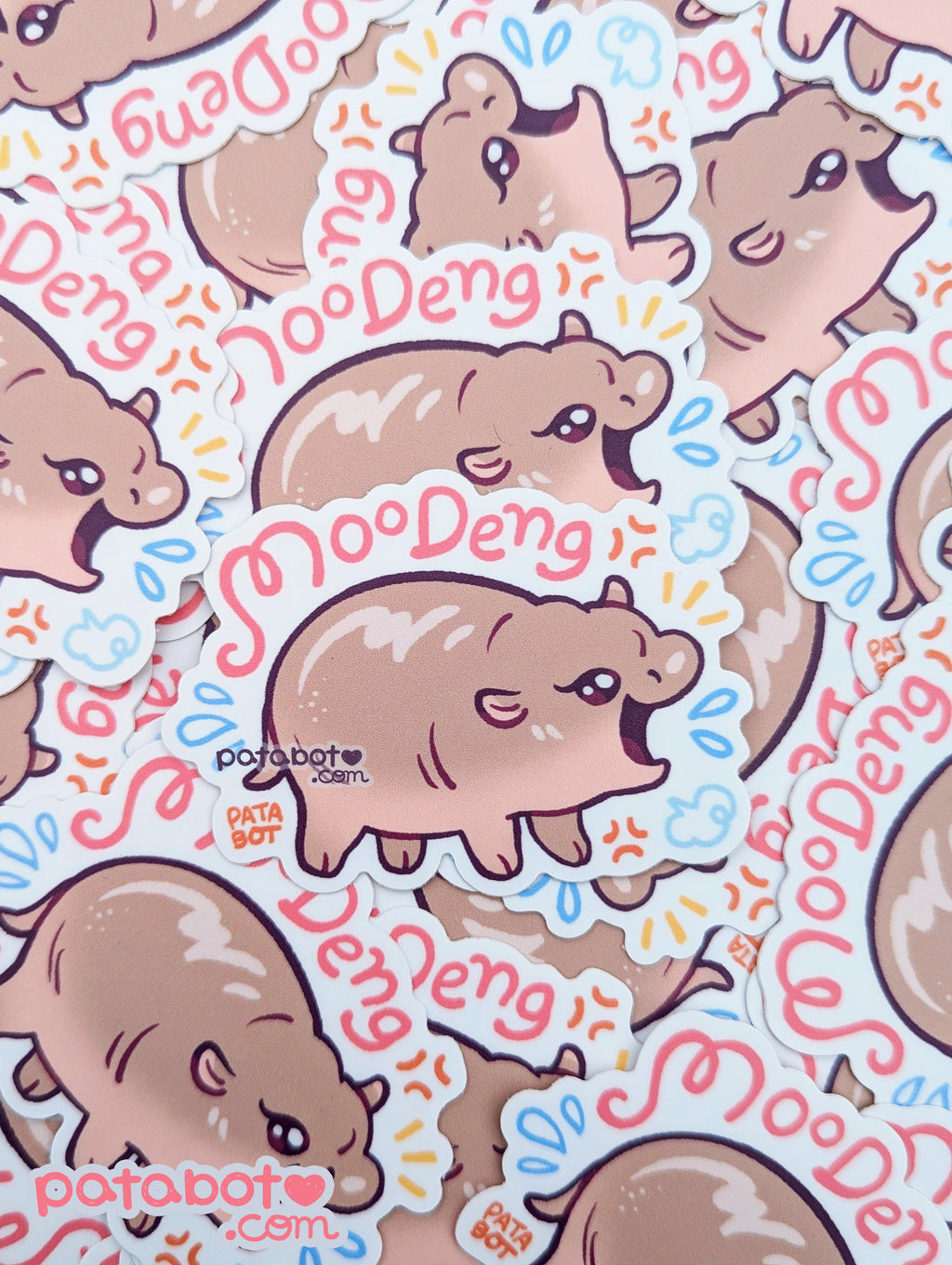 Sticker - Moo Deng