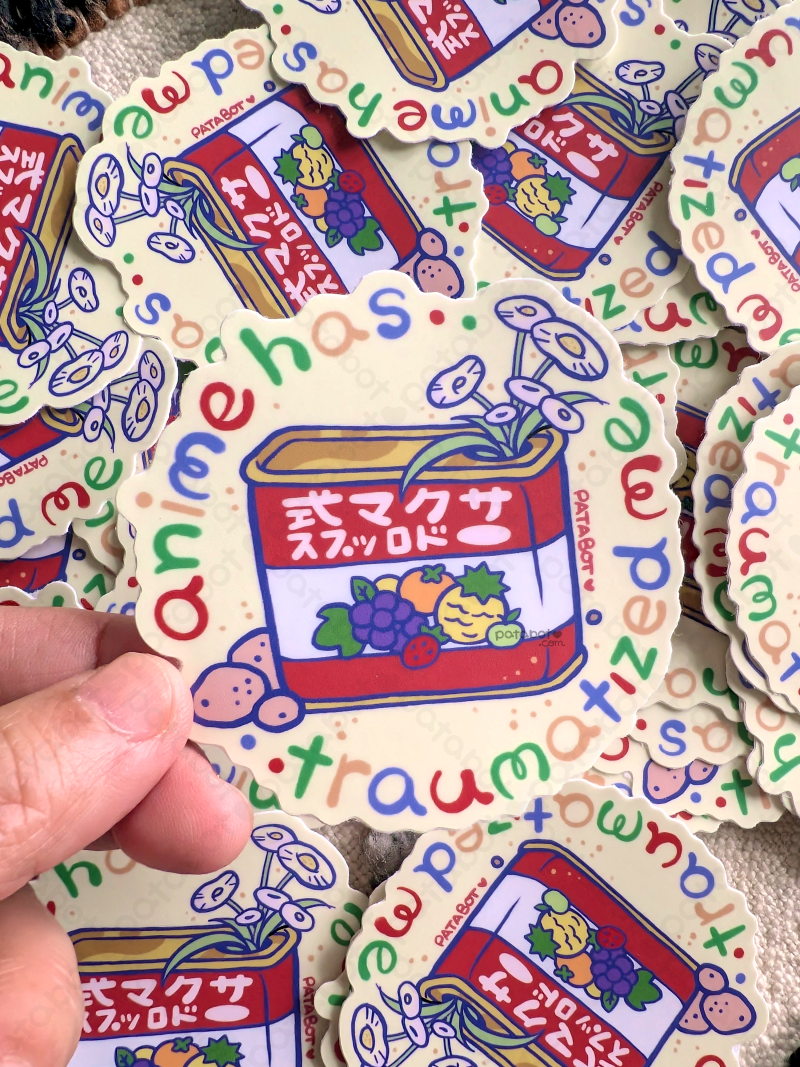 Sticker - Anime has traumatized me