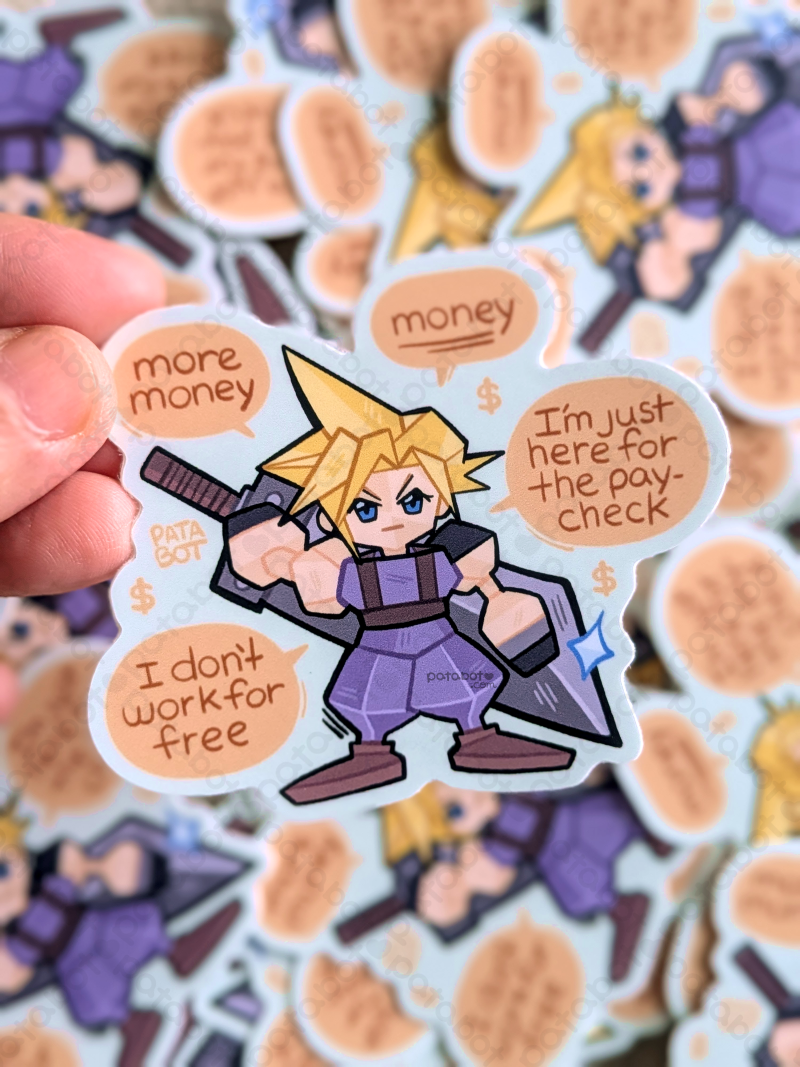 Sticker - Money Grubbing Cloud