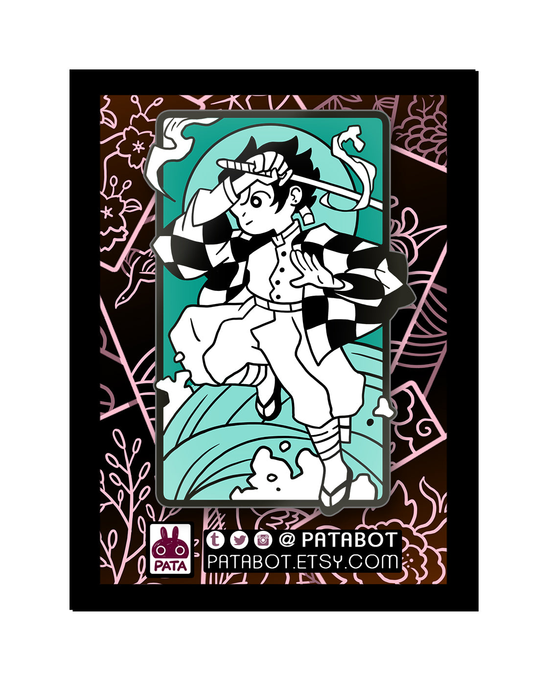 Enamel Pin - Exploding Blood Kimetsu no Yaiba