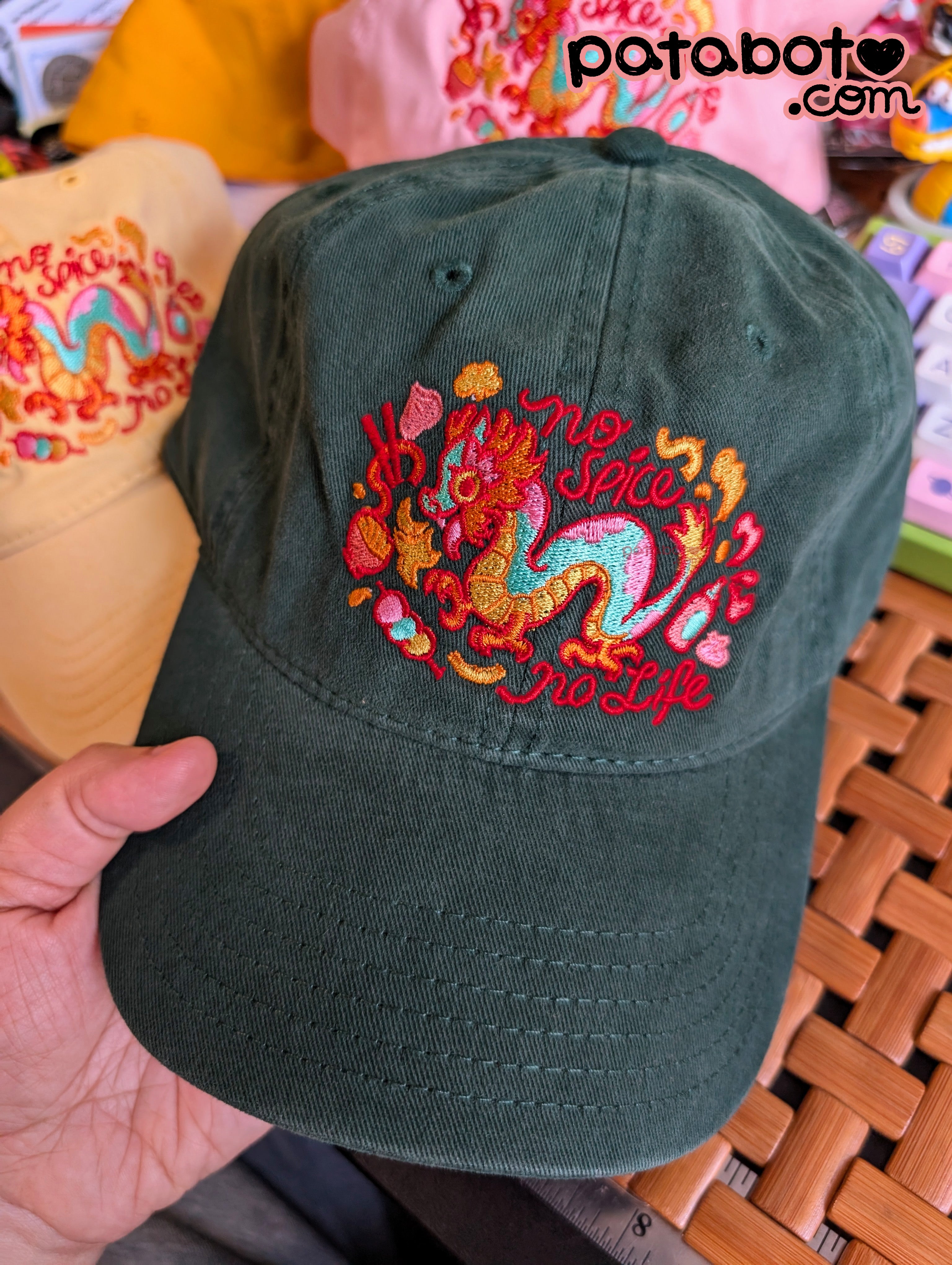 Embroidered Cap - No Spice No Life