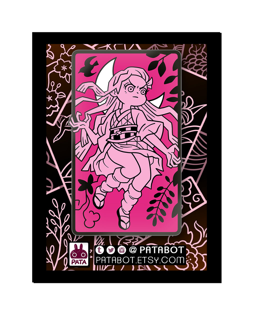 Enamel Pin - Exploding Blood Kimetsu no Yaiba