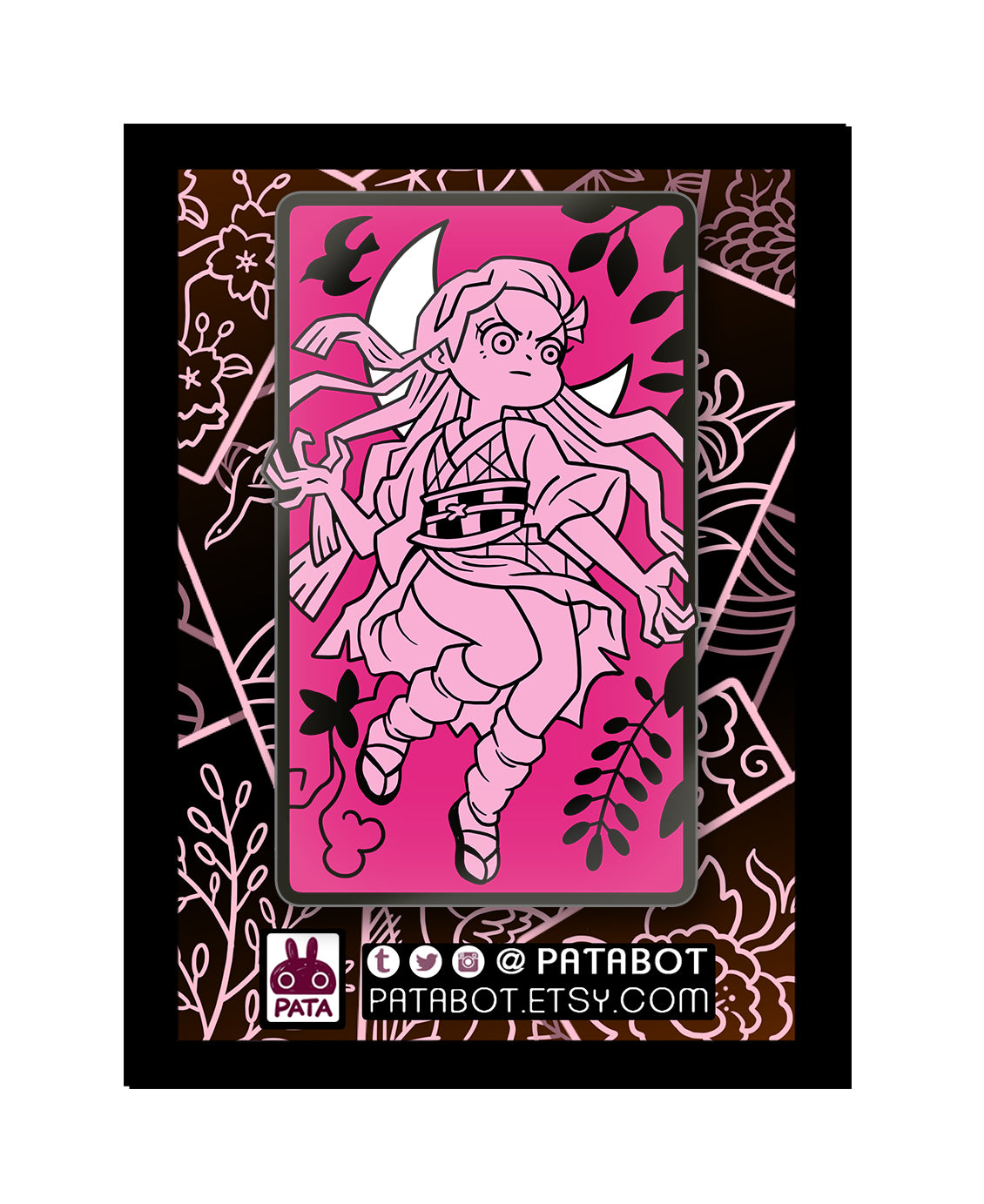 Enamel Pin - Exploding Blood Kimetsu no Yaiba