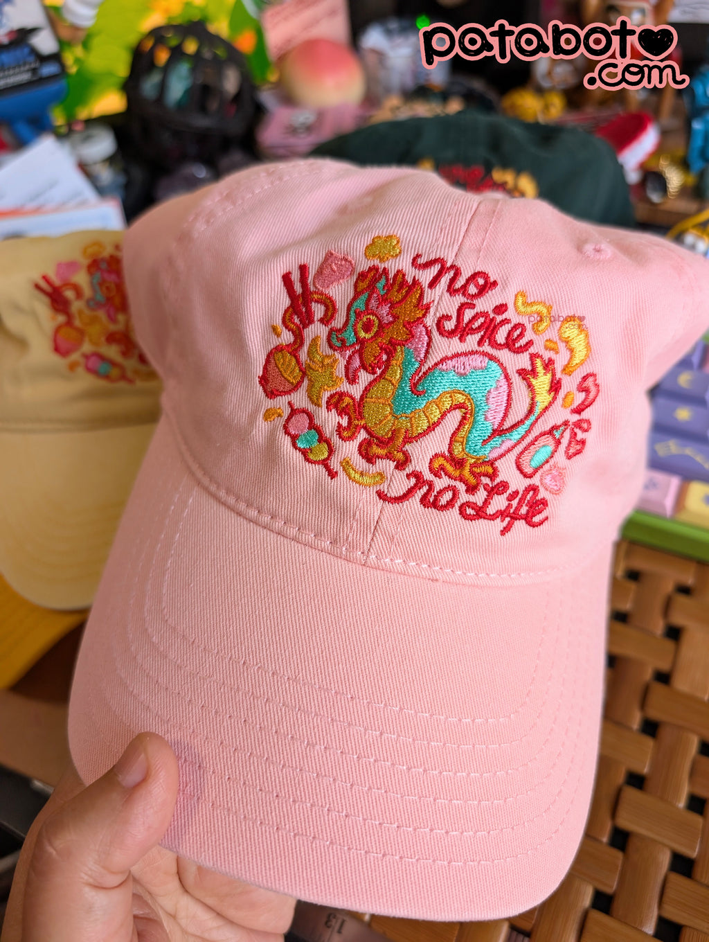 Embroidered Cap - No Spice No Life