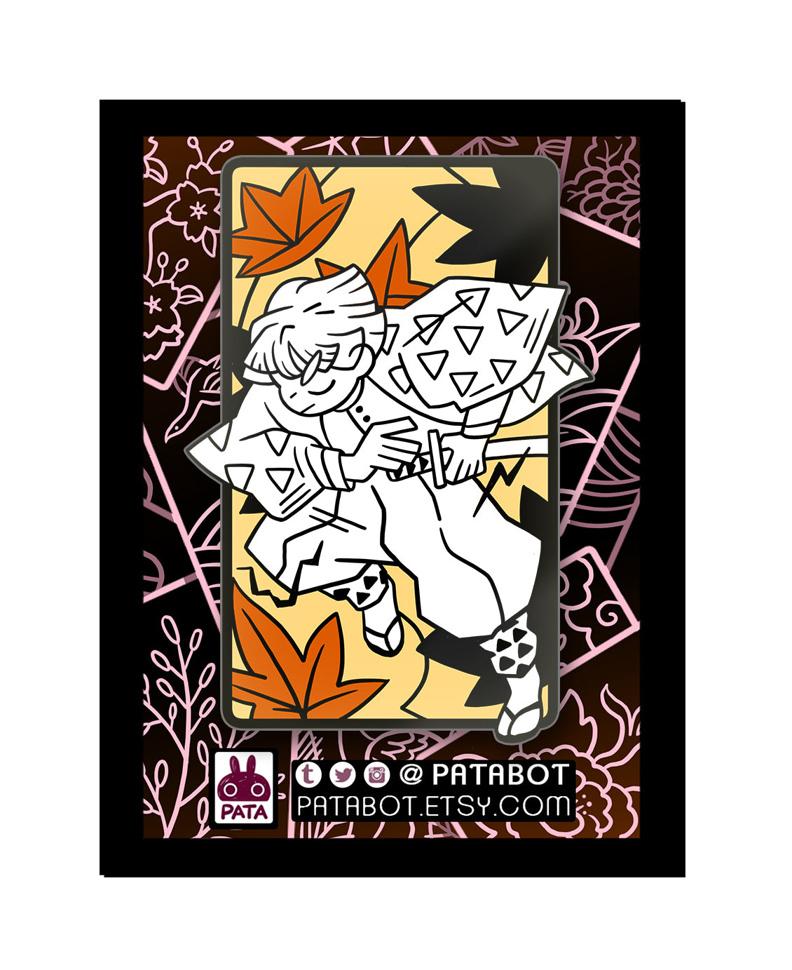 Enamel Pin - Exploding Blood Kimetsu no Yaiba