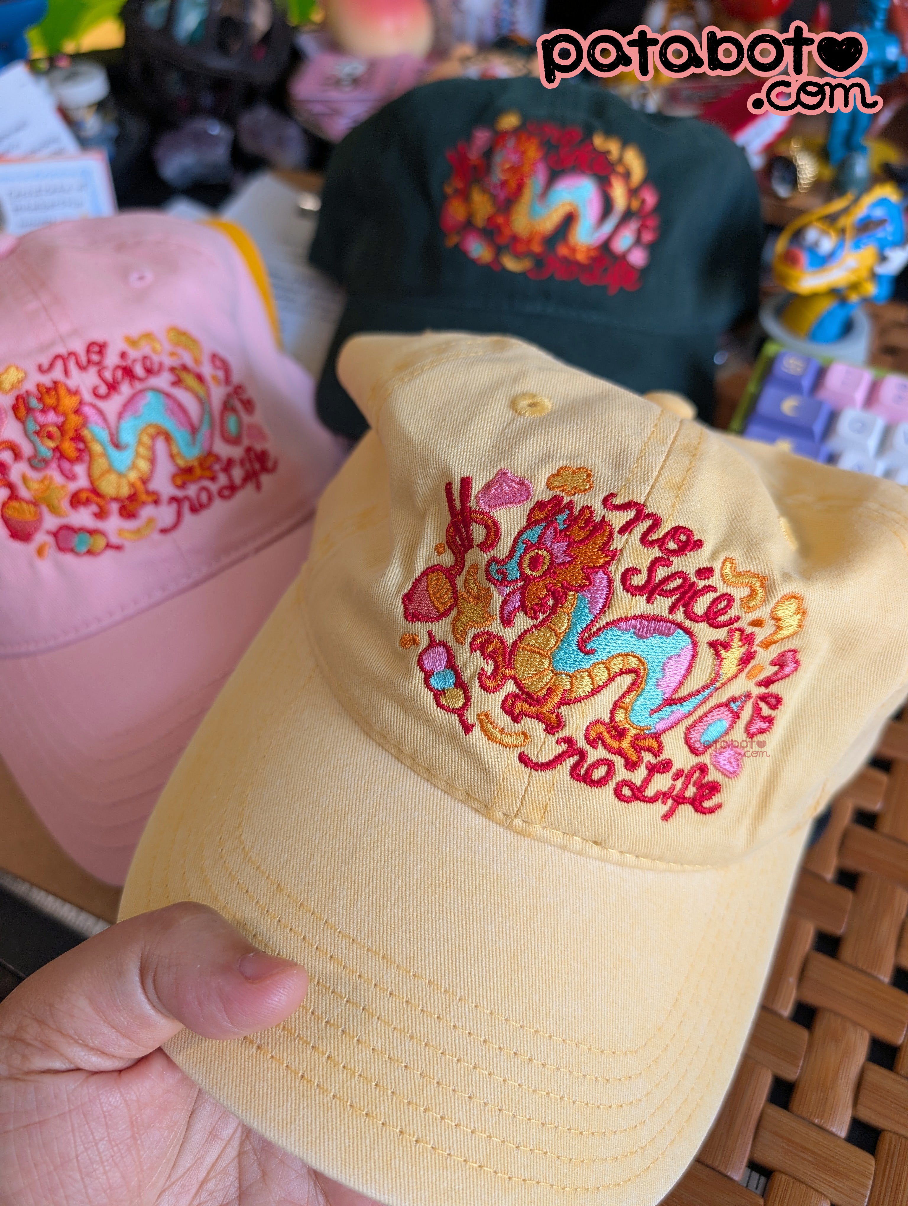 Embroidered Cap - No Spice No Life